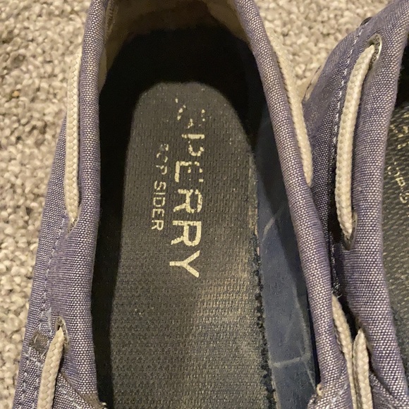 Men’s Sperry. Size 9 Blue - Picture 3 of 6